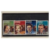 Movie Stars Collection of Commemorative stamps