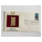 Lighthouses American Shoals, Florida Gold Stamp...