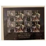 Star Wars Stamp Sheet
