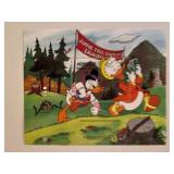 1987 Mongolian Donald Duck souvenir sheet...
