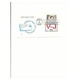V-J Day 50th Anniversary - First Day Cover -...