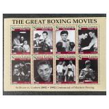 1992 Centennial of Modern Boxing stamp sheet