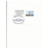 U.S.S. Connecticut - First Day Cover - Groton,...