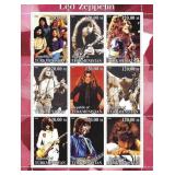 Led Zeppelin stamps