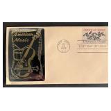 American Music First Day Cover