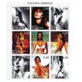 Luciana Gimenez - Buryatia - Cinderella Stamp Set