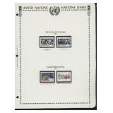 United Nations New York Stamps 1987