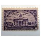 1938 3ï¿½ Iowa Territory Centennial Stamp