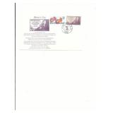 Mother's Day - First Day Cover - 1987 - Hyde...