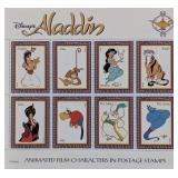 Disney's Aladdin Stamp Sheet - Guyana