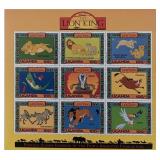 Disney's The Lion King Stamp Sheet - Uganda