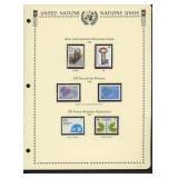 United Nations New York Stamps 1980