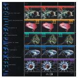 Deep Sea Creatures stamp set 15 x 33 cent stamps