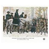 Washington Reviewing His Ragged Army At Valley...