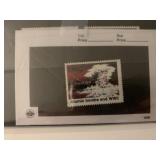 Atomic Bombs End WWII stamp- rare