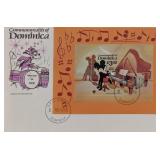 Dominica 1979 Mickey Mouse Commemorative First...