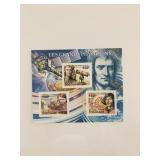 Great Physicists Commemorative Souvenir Stamp Set