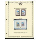 United Nations New York Stamps 1975