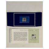 Franklin Mint Sterling Silver 1851 German Stamp...