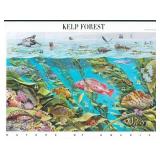 Kelp Forest stamp sheet