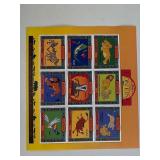 1994 Disney The Lion King postage stamps