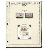 United Nations New York Stamps 1985