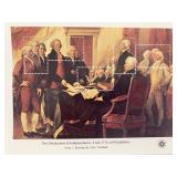Declaration of Independence Souvenir Stamp Sheet