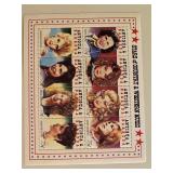 1994 Stars of Country & Western Music stamp sheet