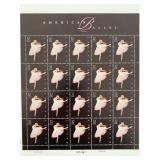 USPS American Ballet Sheet of Twenty 32 Cent...