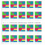LOVE USA Stamp Sheet