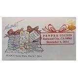 PENPEX Stamp Show Signed First Day Cover
