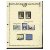 United Nations New York Stamps 1981