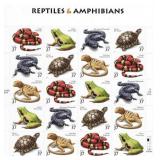 Reptiles and Amphibians 20 x 37 cent stamps