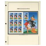 1999 Commemoratives:  Daffy Duck Stamp Sheet