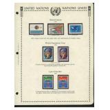 United Nations New York Stamps 1974