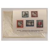 5 Nicaragua 1965 Stamps Centenary Of The Birth...