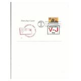 V-J Day 50th Anniversary - First Day Cover -...