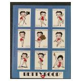 1998 stamp sheet featuring Betty Boop from the...