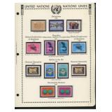United Nations New York Stamps 1977-1978