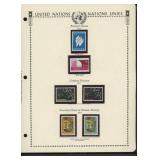 United Nations New York Stamps 1977