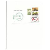 V-J Day 50th Anniversary - First Day Cover -...