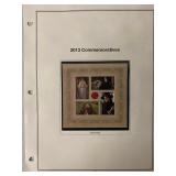 2013 commemorative stamp collection featuring...