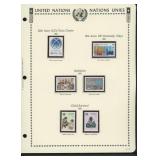 United Nations New York Stamps 1985