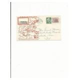 U.S.S. Aaron Ward - Crosby Ship Cover - 1958 -...