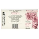 Holiday Greetings Full Book of Stamps