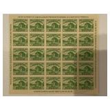 1933 US Stamp #730 souvenir sheet, also known...