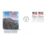 America the Beautiful Cliffside FDC