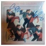 INXS Underneath the Colours band signed album