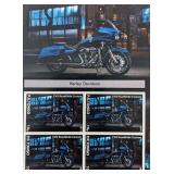 Harley Davidson  Stamp Set