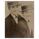 John and Eddie signed photo